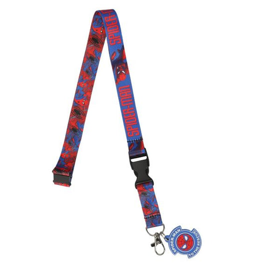 chez-rhox-geek-shop-lanyard-marvel-spider-man-to-the-rescue-red-blue-rubber-charm.JPG