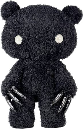 Peluche - Gloomy Bear The Naughty Grizzly - Gloomy Bear Shadow Abstraction (Glows in the Dark) 18"