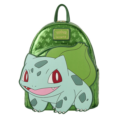 Mini Sac à Dos - Pokémon - Bulbasaur en Faux Cuir Vert
