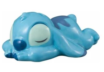 Tirelire - Disney Stitch - Stitch Allongé Sculpté en Céramique 3D