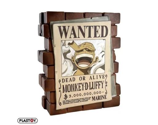 Tirelire - One Piece - WANTED Monkey D. Luffy