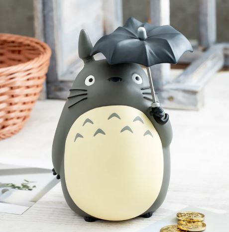 Tirelire - Studio Ghibli Mon Voisin Totoro - Totoro avec son Parapluie PVC