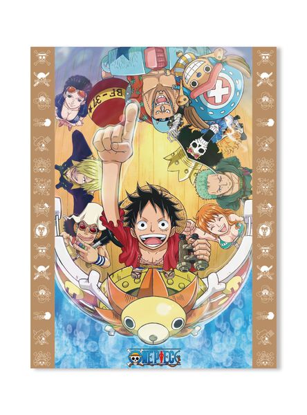 Couverture - One Piece - Équipage sur le Sunny Jeté en Peluche 46x60"
