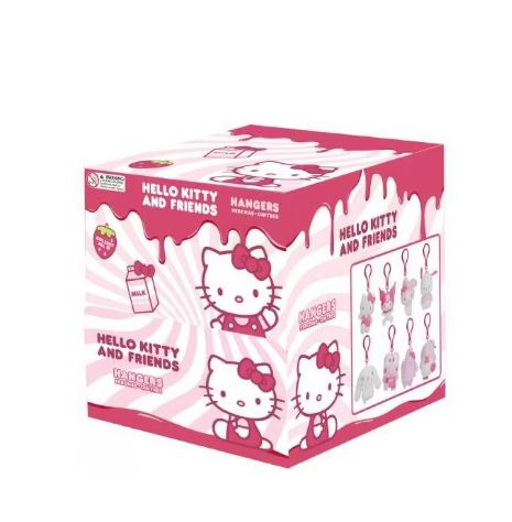 Sac Mystère - Sanrio Hello Kitty and Friends - Porte-clés à Clip Lait aux Fraises