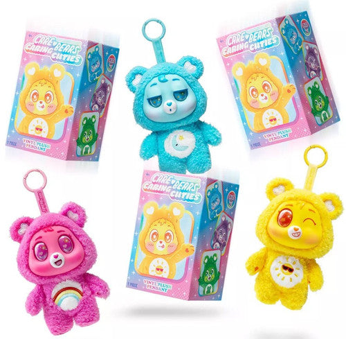 Boîte Mystère - Les Calinours - Caring Cuties Peluche Porte-clés