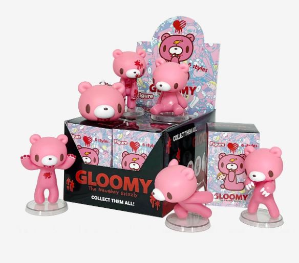 Boîte Mystère - Gloomy Bear the Naughty Grizzly - Version Rose Série 1 3"