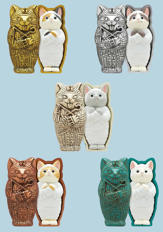 Boîte mystère - Kitan Club - Mummy Cat Mini Figurine
