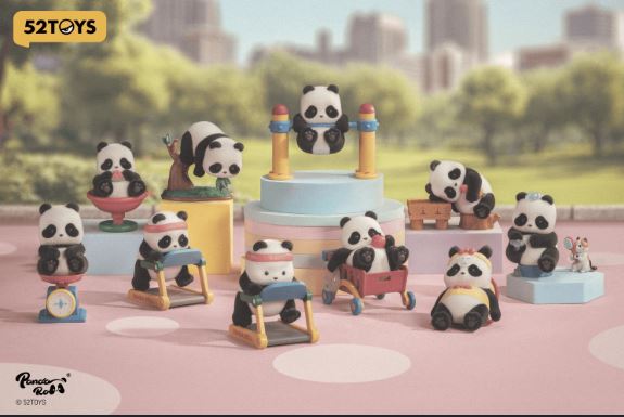 Boîte mystère - Panda Roll - Mini Figurine Panda Playful Journal