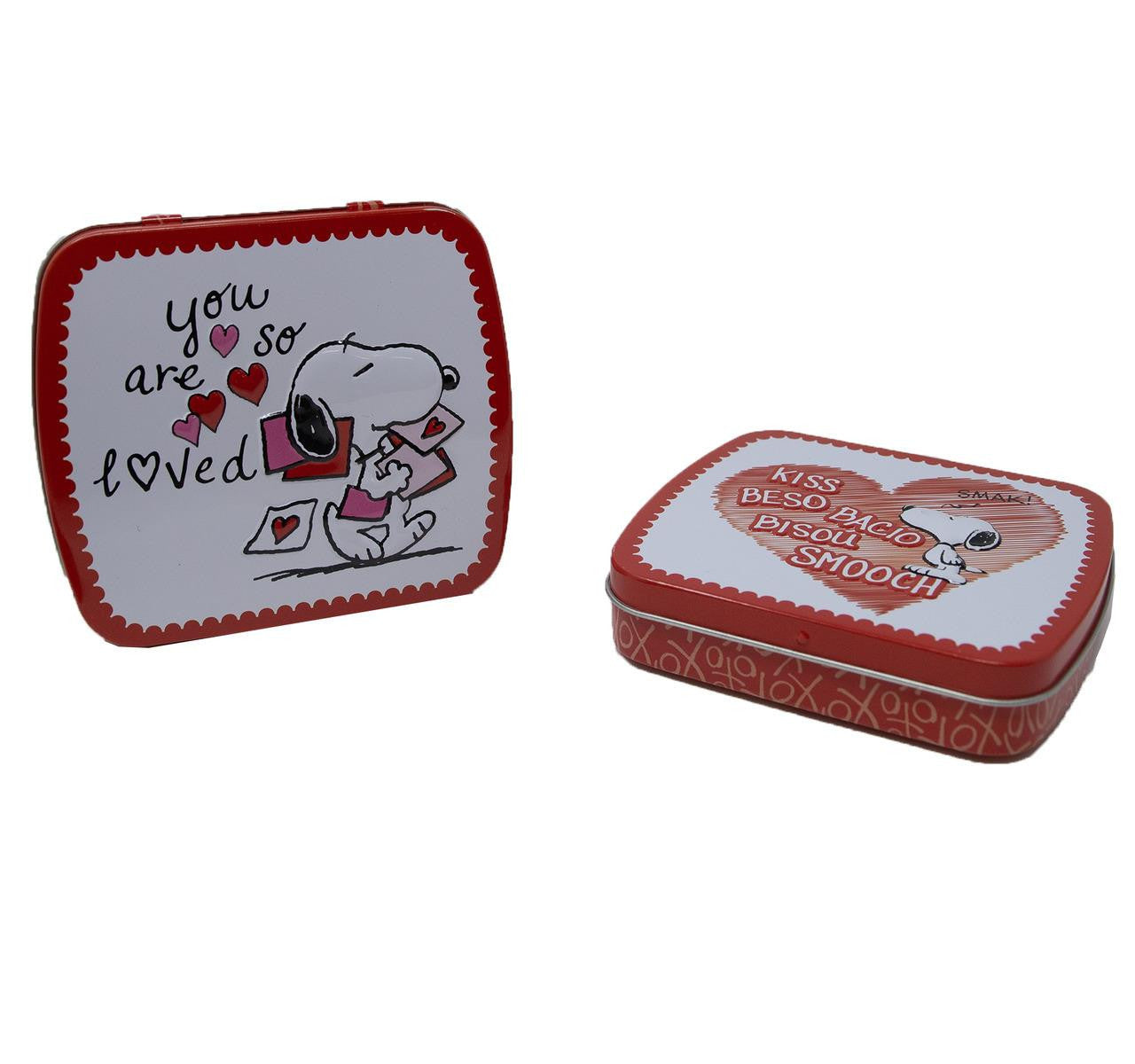 Bonbons - Peanuts - Boîte en Métal au Fraise