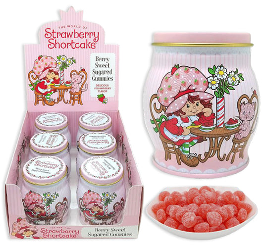 Bonbons - Strawberry Shortcake - Boîte en Métal Gummies au Fraise