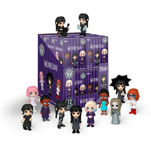 Boîte Mystère - Wednesday - Figurine Mystery Minis