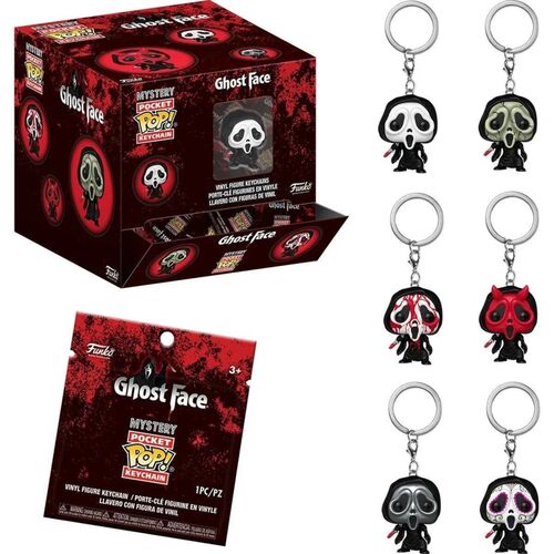 Funko Mystery Pocket Pop! Keychain - Ghost Face - Porte-clés Mystère