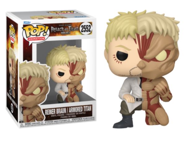 Funko Pop! Animation - Attack on Titan Final Season - Reiner Braun / Armored Titan 2552