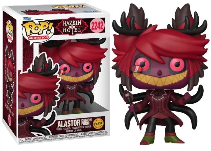 Funko Pop! Animation - Hazbin Hotel - Alastor Demon Form 2242 *Limited Edition CHASE*