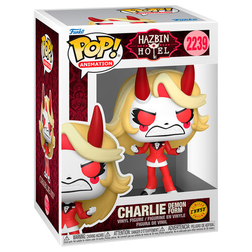 Funko Pop! Animation - Hazbin Hotel - Charlie Morningstar Demon Form 2239 *Limited Edition CHASE*