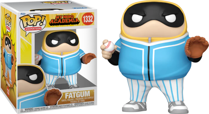 Funko Pop! Animation - My Hero Academia - Fatgum (Hero League Baseball) 6" 1332 *Clearance*