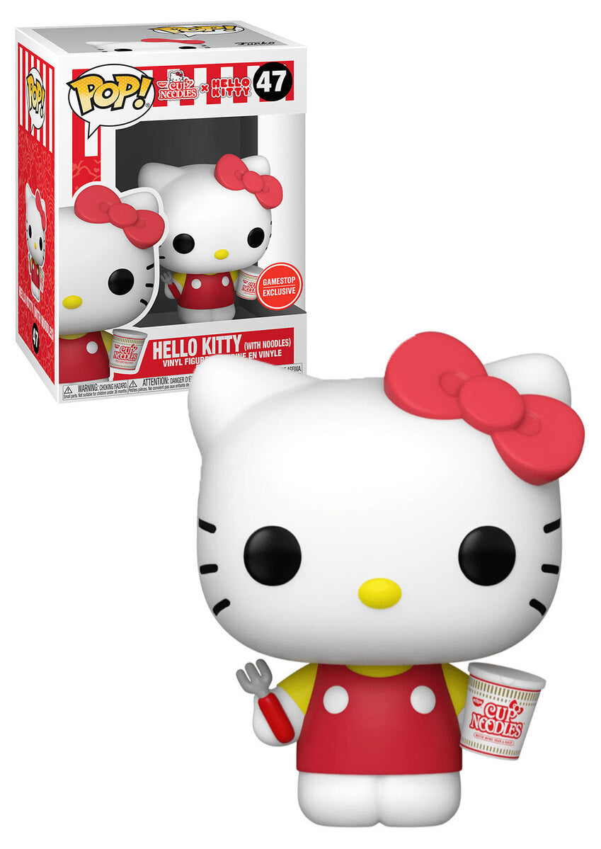 Funko Pop! - Cup Noodles x Hello Kitty - Hello Kitty (with Noodles) *Gamestop Exclusive*