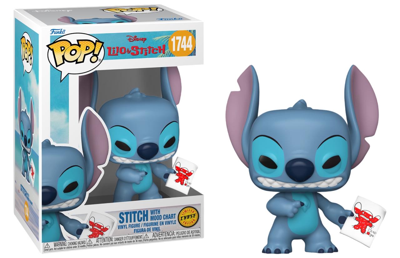 Funko Pop! - Disney Lilo & Stitch - Stitch with Mood Chart 1744 *CHASE Limited Edition*