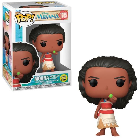 Funko Pop! - Disney Moana - Moana with Heart of Te Fiti 1765 (Glow in the Dark)