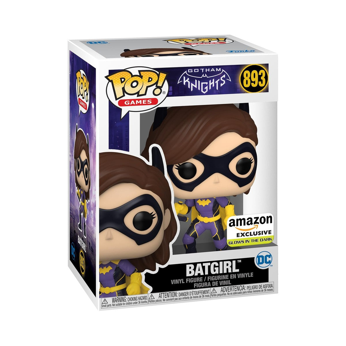 Funko Pop! Heroes - DC Comics Gotham Knights - Batgirl (GITD Glows in the Dark) 893 *Amazon Exclusive* *CLEARANCE*
