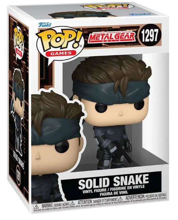 Funko Pop! Games - Metal Gear Solid - Solid Snake 1297