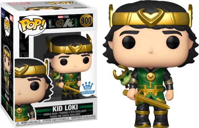 Funko Pop! - Marvel Loki - Kid Loki (Metallic) 900 *Funko Shop Exclusive* *CLEARANCE*