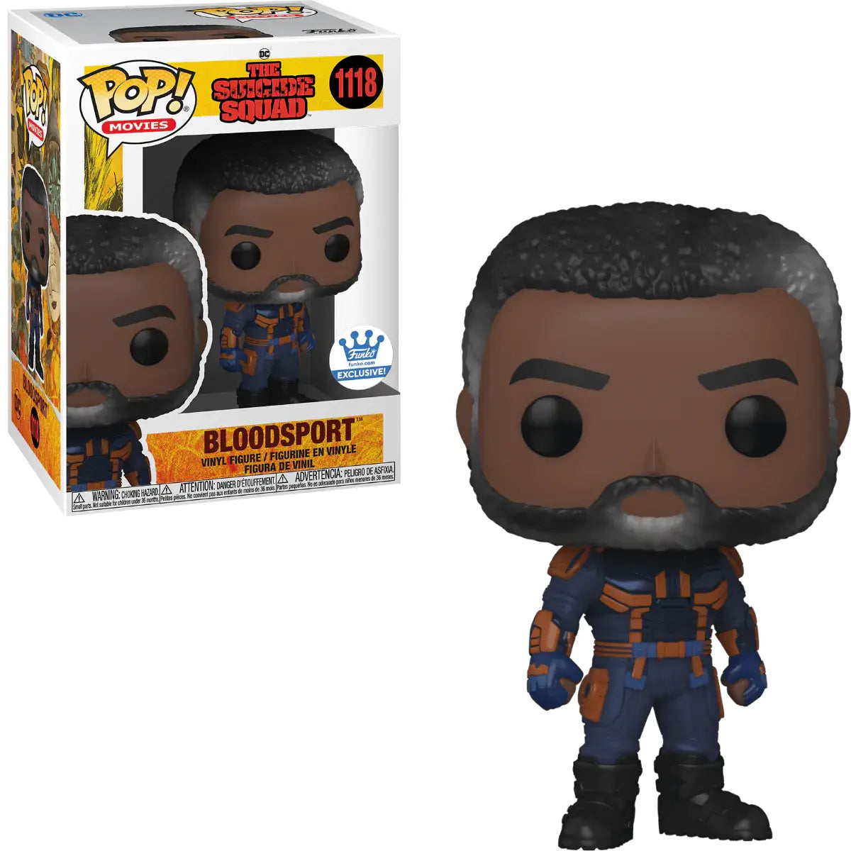 Funko Pop! Movies - The Suicide Squad - Bloodsport 1118 *Funko Shop Exclusive* *CLEARANCE*