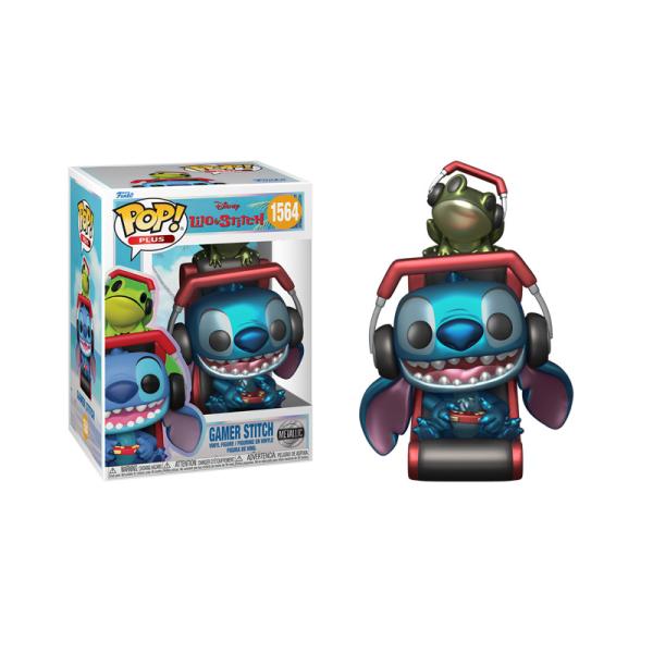 Funko Pop! Plus - Disney Lilo & Stitch - Gamer Stitch (Metallic) 1564