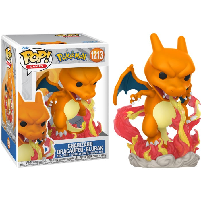 Funko Pop! Games - Pokémon - Charizard (Premium Deluxe Version) 1213