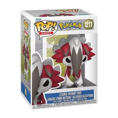 Funko Pop! Games - Pokémon - Lycanroc (Midnight Form) 1211