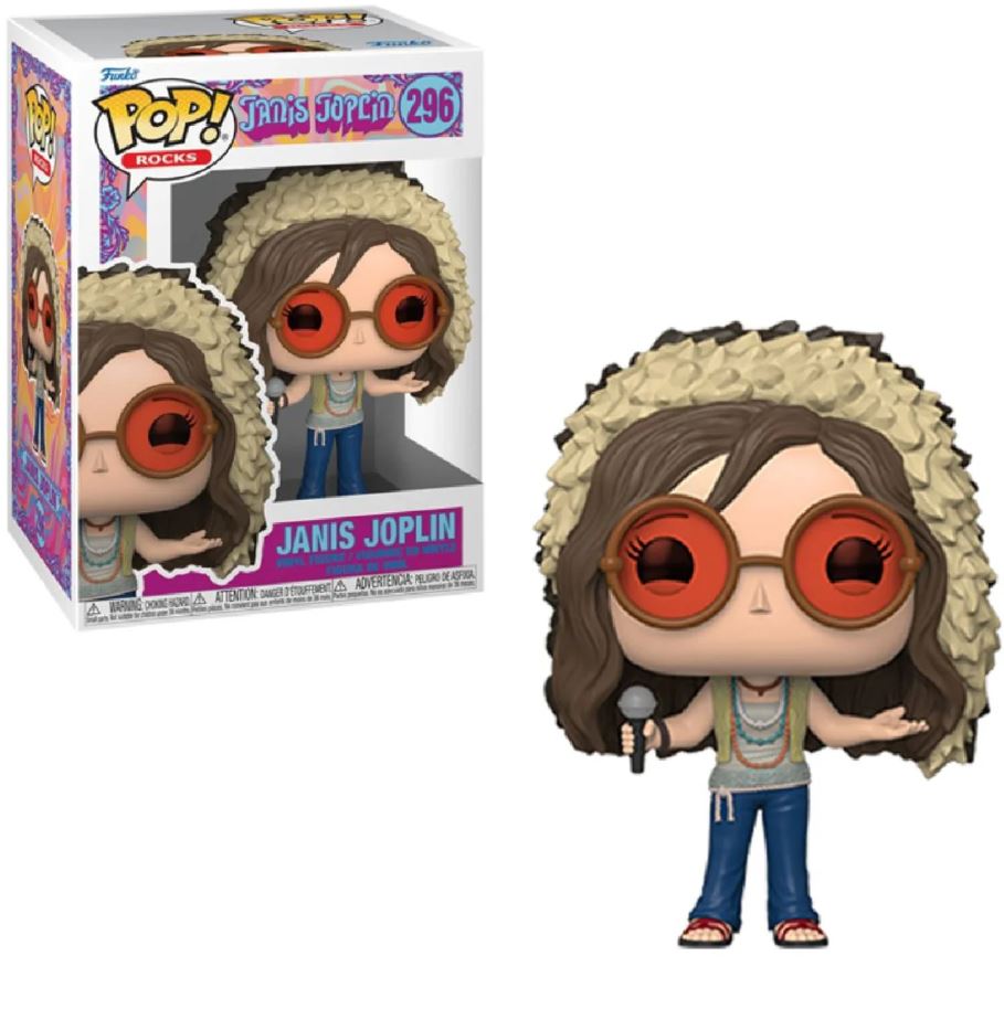 Funko Pop! Rocks - Janis Joplin - Janis Joplin 296 *CLEARANCE*