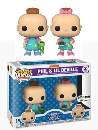 Funko Pop! Television - Rugrats - Phil & Lil Deville 2 Pack *Amazon Exclusive* *CLEARANCE*