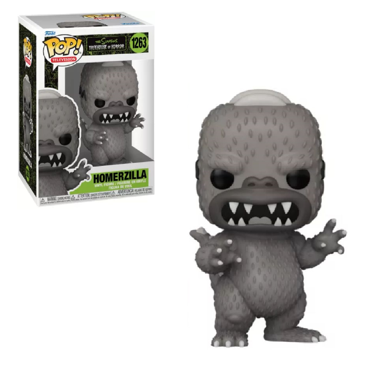 Funko Pop! Television - The Simpsons Treehouse of Horror - Homerzilla 1263 *CLEARANCE*