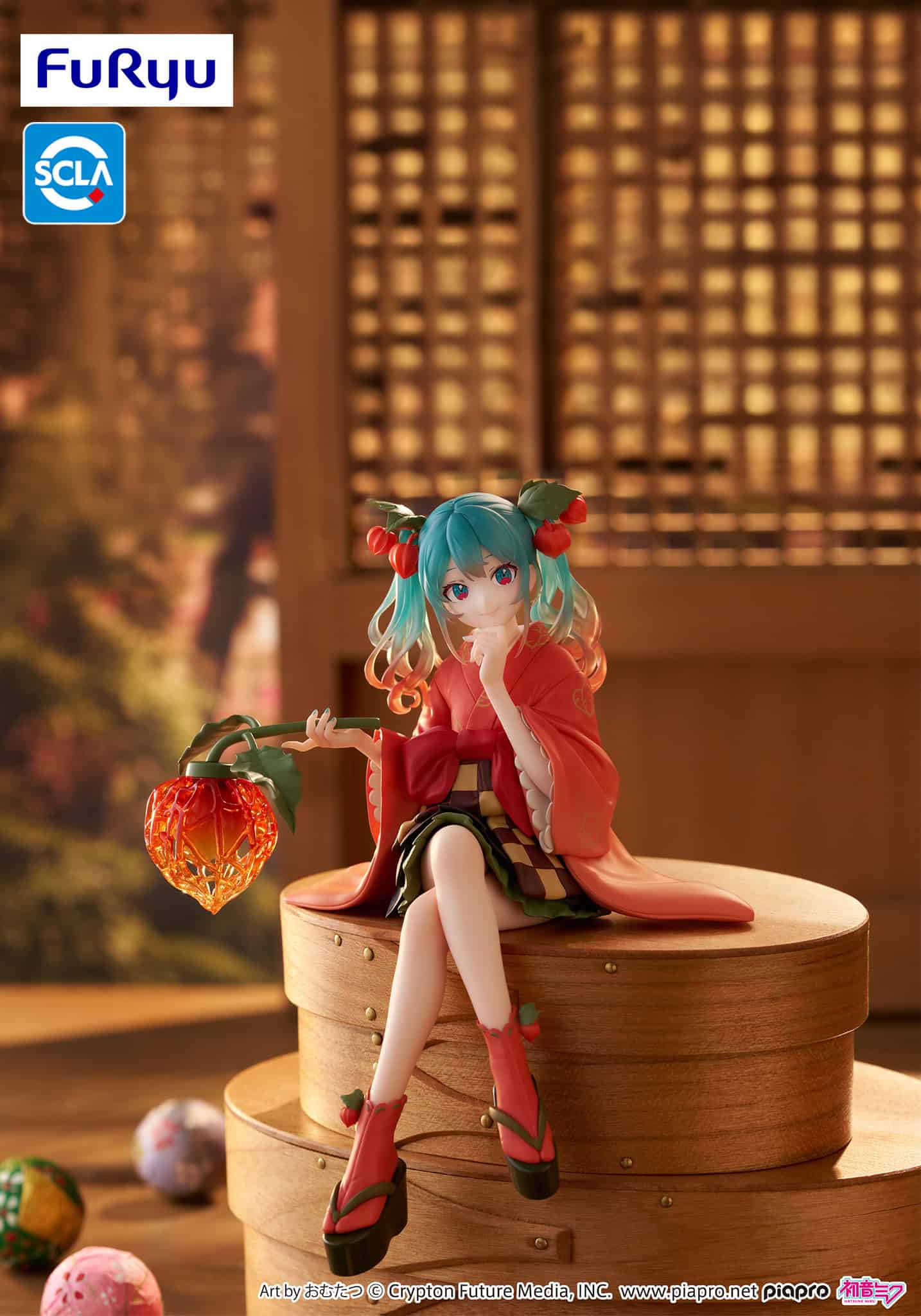 Figurine - Hatsune Miku 初音ミク- Flower Fairy Winter Cherry