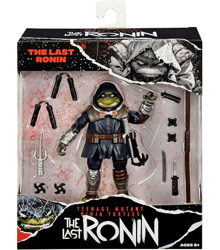 Figurine - Teenage Mutant Ninja Turtles The Last Ronin - The Last Ronin Avec Pièces Interchangeables 5" (Copy)