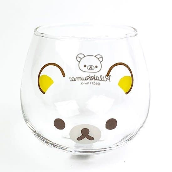 chez-rhox-geek-stop-glass-rilakkuma-face-clear-tumbler-2