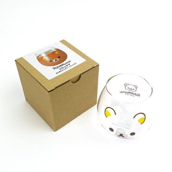 chez-rhox-geek-stop-glass-rilakkuma-face-clear-tumbler