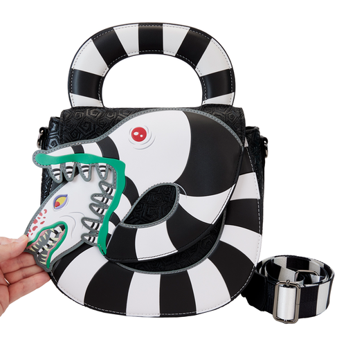 Sacoche - Beetlejuice - Sandworm en Faux Cuir