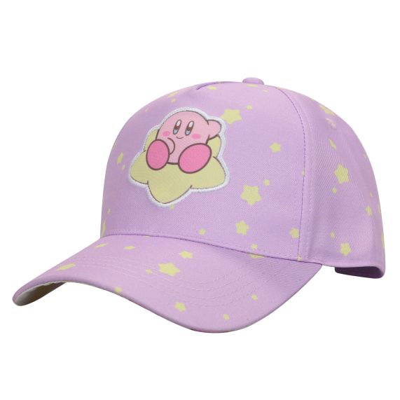 Casquette - Nintendo Kirby - Kirby sur son Étoile Violet Taille Enfant Snapback Ajustable
