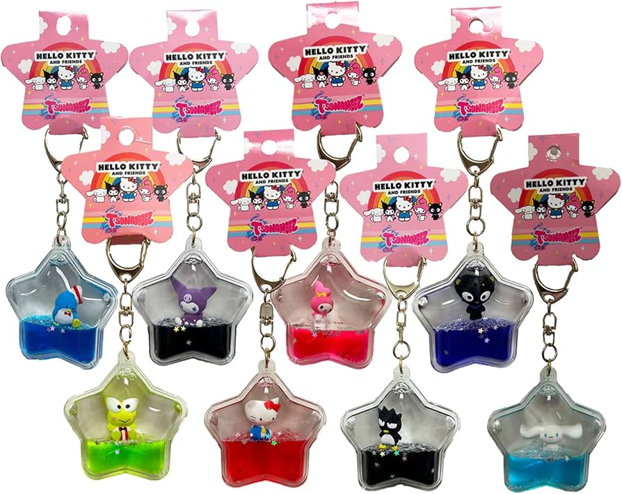 Keychain - Sanrio Hello Kitty and Friends - Tsunameez with Clip