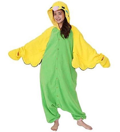 Kigurumi - Animaux - Perruche Verte
