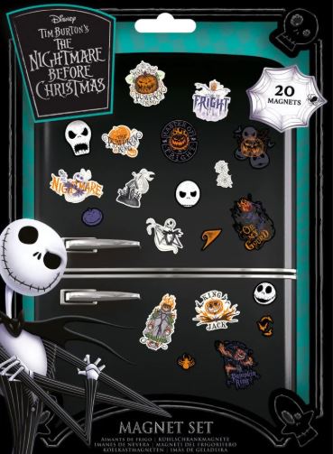 Aimant - Disney The Nightmare Before Christmas - Ensemble de 21