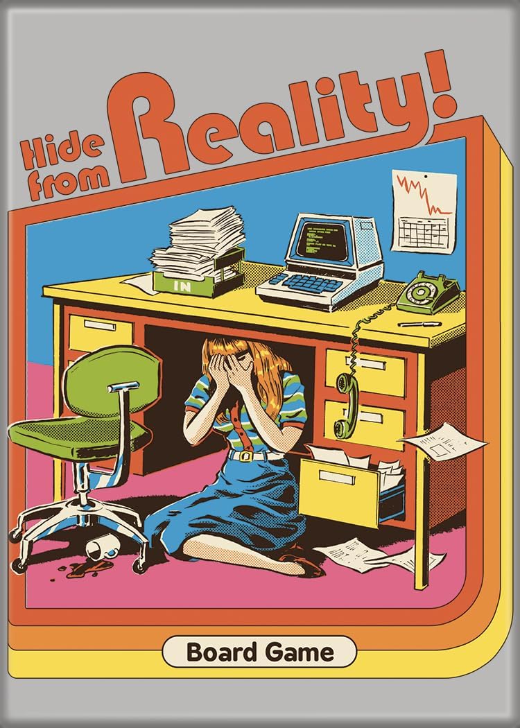 Aimant - Steven Rhodes - "Hide from Reality!"