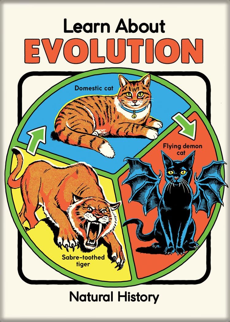 Aimant - Steven Rhodes - "Learn about Evolution"
