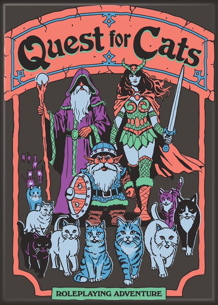 Aimant - Steven Rhodes - "Quest for Cats"
