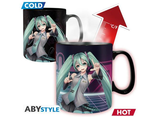 Tasse - Hatsune Miku 初音ミク - Réactive à la Chaleur 16oz