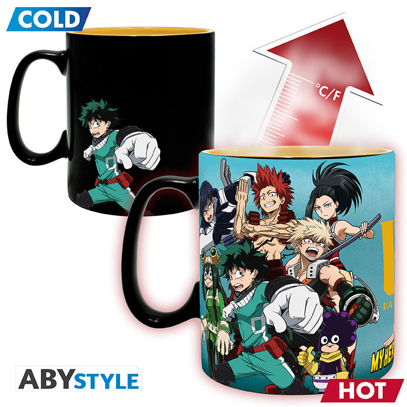 Tasse - My Hero Academia - Classe 1-A Réactive à la Chaleur 16oz