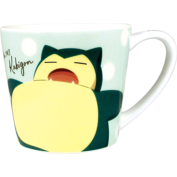 Mug - Pokémon Pocket Monsters - 143 Snorlax/Kabigon with 220ml Measuring Unit