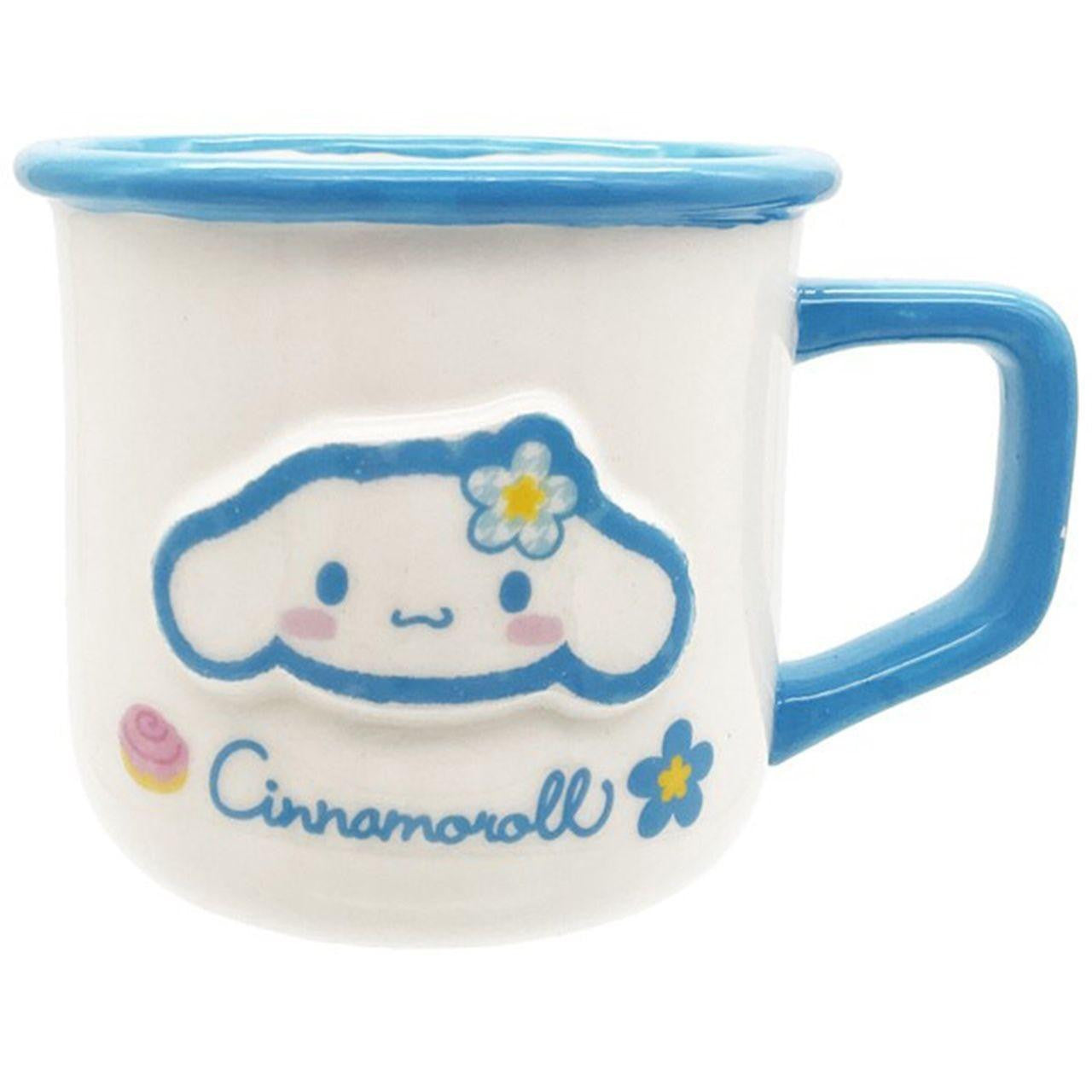 Tasse - Sanrio Cinnamoroll - Kaohana Series en Énamel 240ml