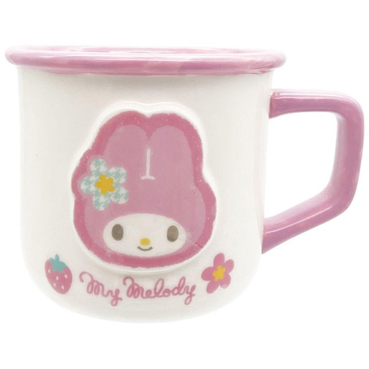 Tasse - Sanrio My Melody - Kaohana Series en Énamel 240ml